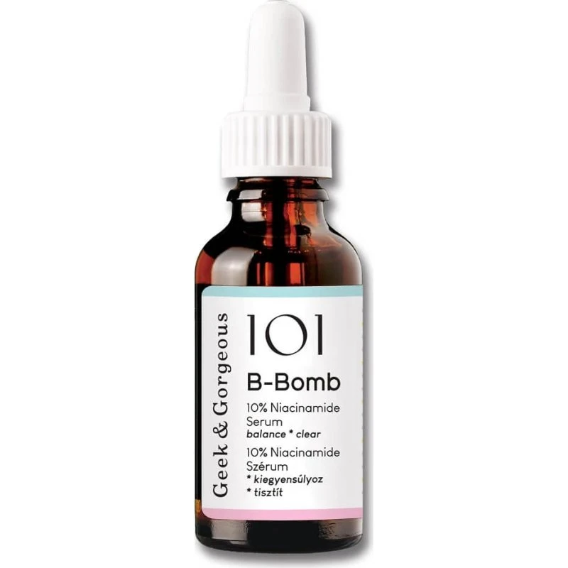 Geek & Gorgeous B-Bomb Suero con 10% Niacinamida, 30 ml