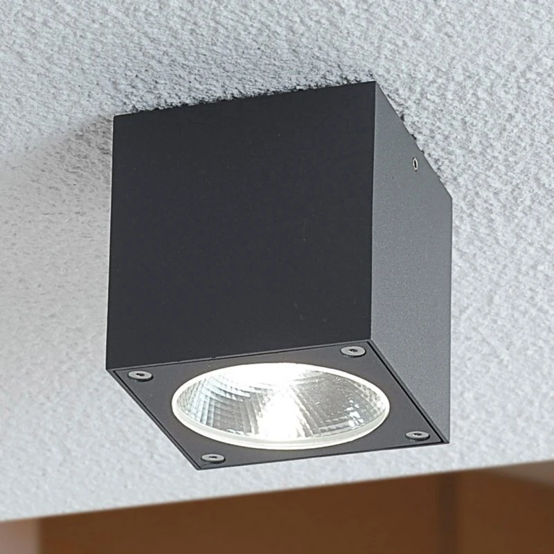 Lucande Cordy LED Exterior Empotrable - Grafito