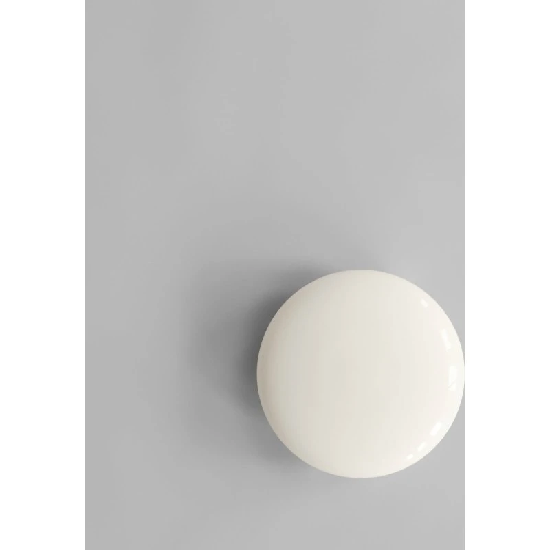 Aplique de pared LED Hikari 101 Copenhagen - Cristal Opalino Ø 24 cm