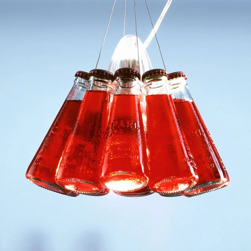 Ingo Maurer Lámpara Colgante Campari Light, 155 cm