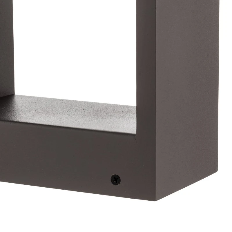 Lindby Emima Bolardo Luminoso LED de Aluminio, 60 cm, Antracita