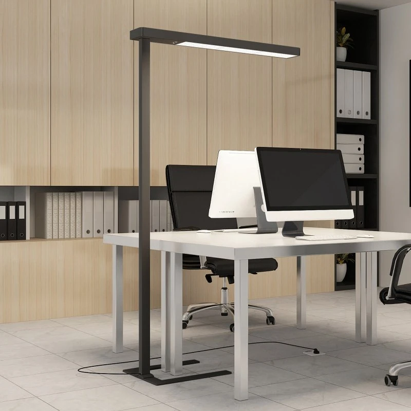 Arcchio Lámpara de Pie LED Susi Negra con Sensor y Regulador