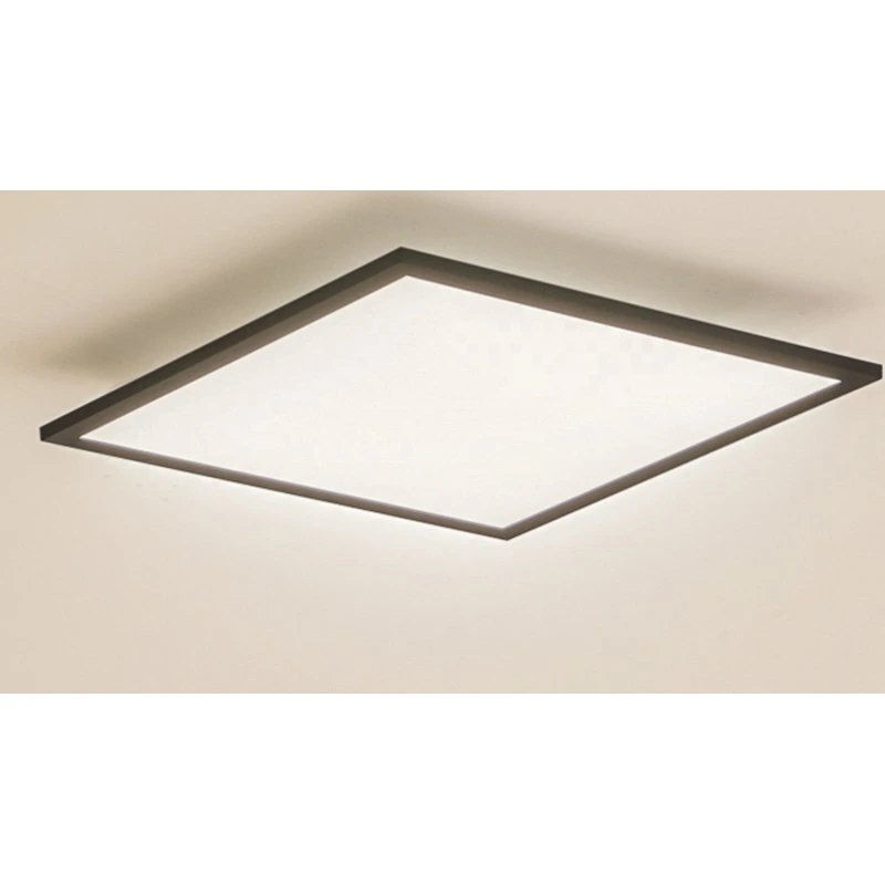Lindby Enhife Lámpara de Techo LED Negra 39,5 cm