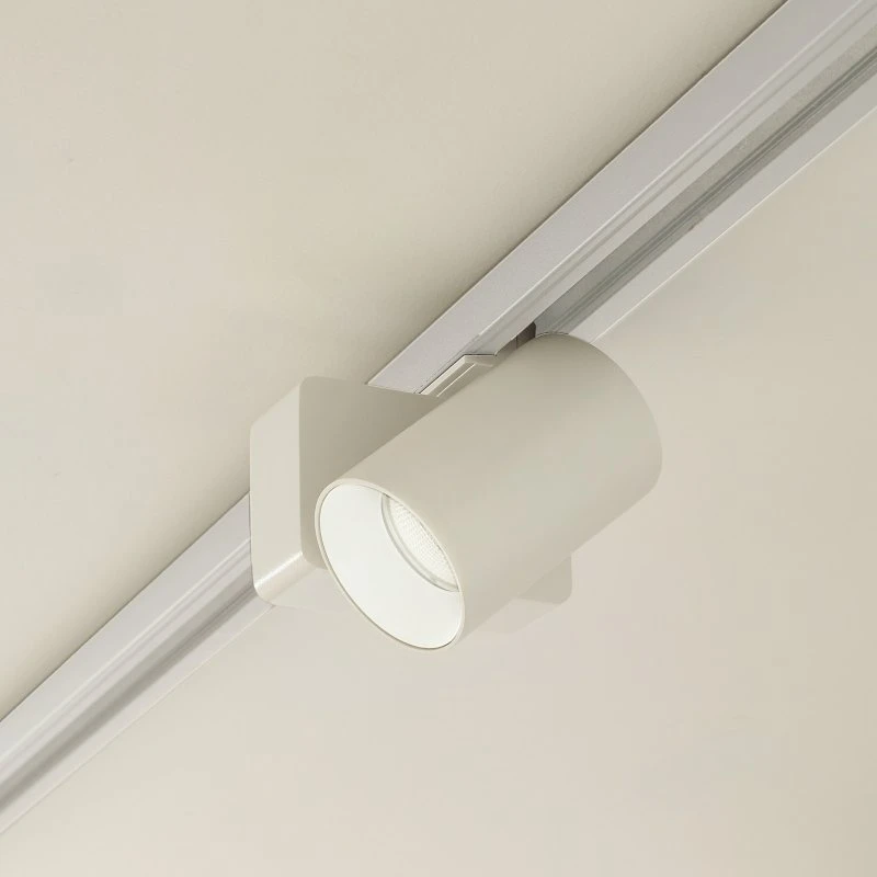 Linaro/Brinja Lindby Foco de Carril LED Blanco - Diseño Moderno