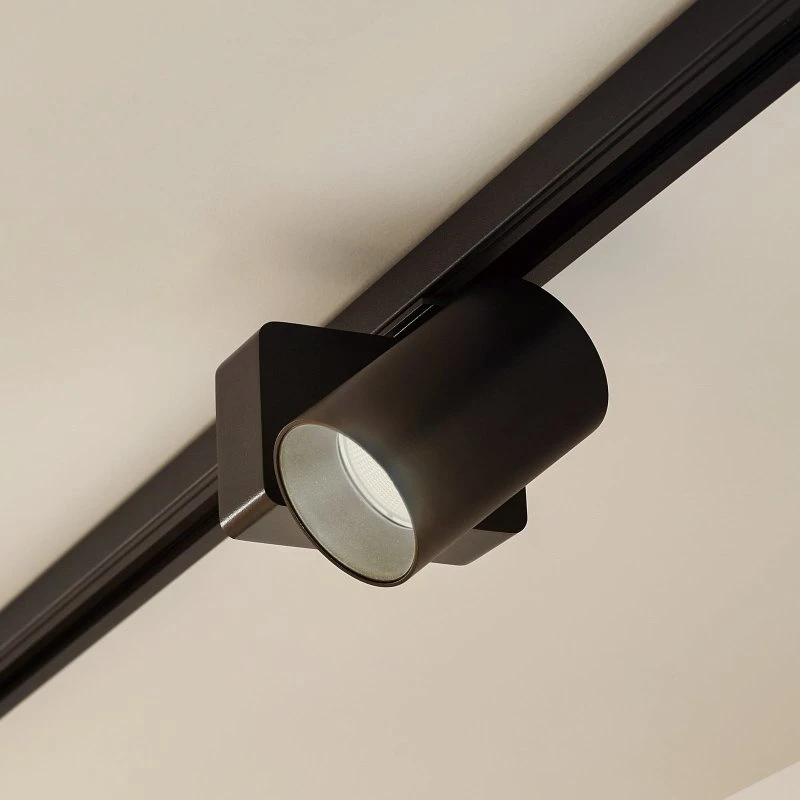 Linaro/Brinja Lindby Foco de Carril LED Negro - Moderno