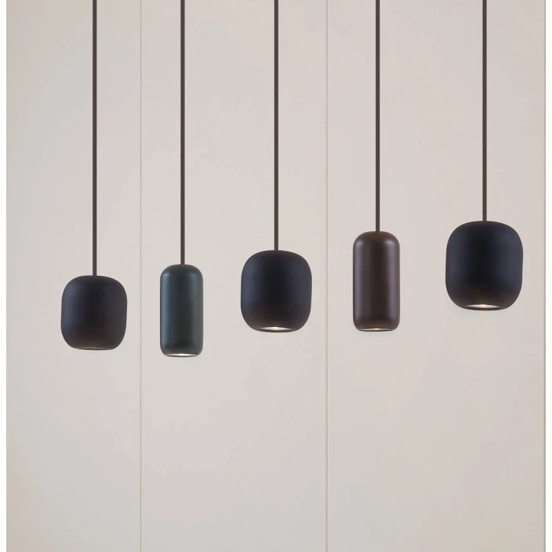 Lámpara colgante Lucande Narion, 5 luces, diseño lineal moderno