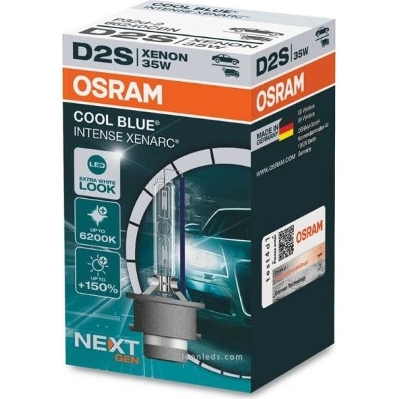 Osram Xenarc Cool Blue Intense D2S 6200K