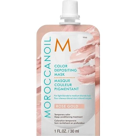 Moroccanoil Mascarilla Capilar Tinte Oro Rosa, 30 ml