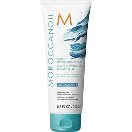Moroccanoil Mascarilla Capilar Tinte Aguamarina 200 ml