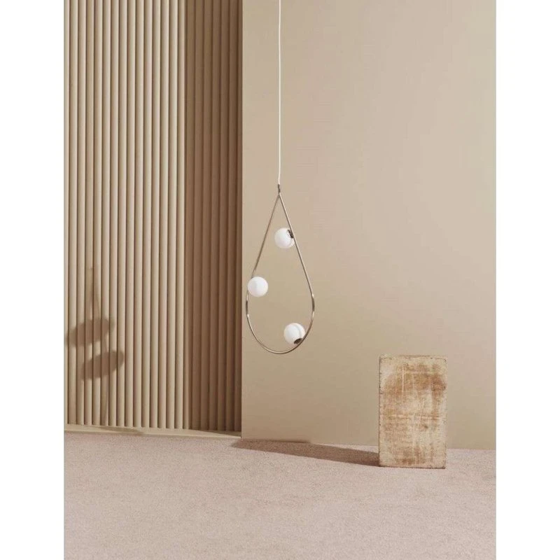 Pholc Lámpara Colgante Pearls 80 Níquel