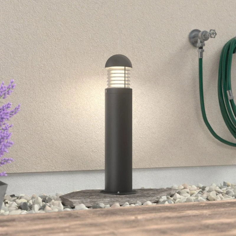 Markslöjd Lámpara de Pared Kurt Gris Oscuro - Exterior IP44