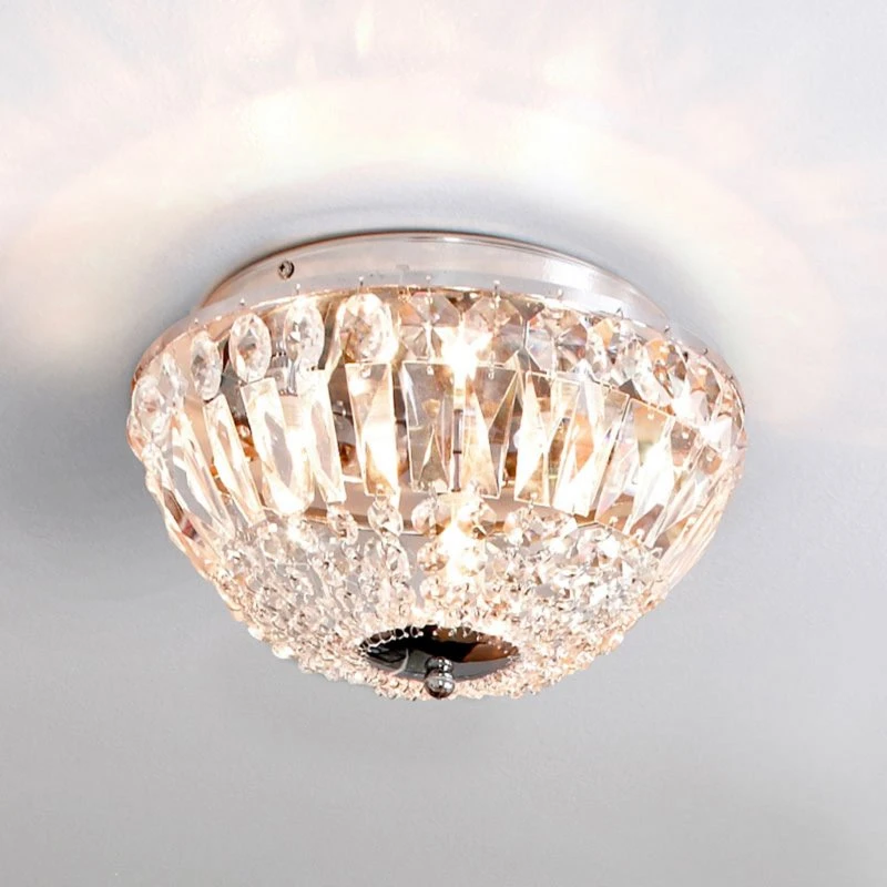 Markslöjd Plafón de baño Estelle Chrome con cristal