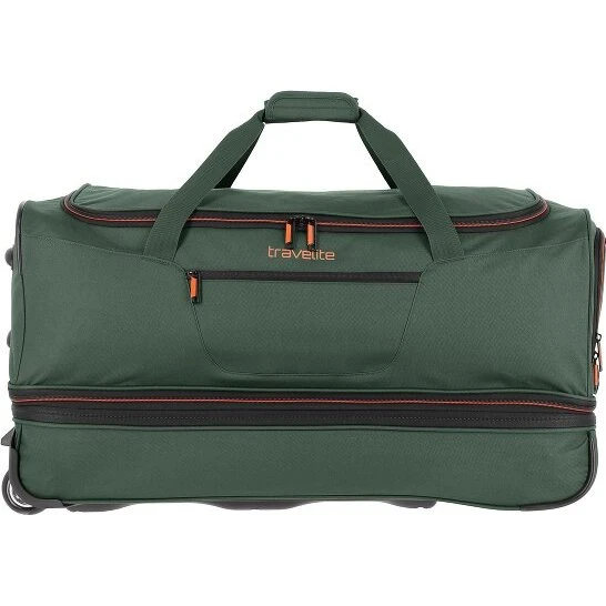 Travelite Basics L 70 cm Bolsa de Viaje con Ruedas Ampliable Cian