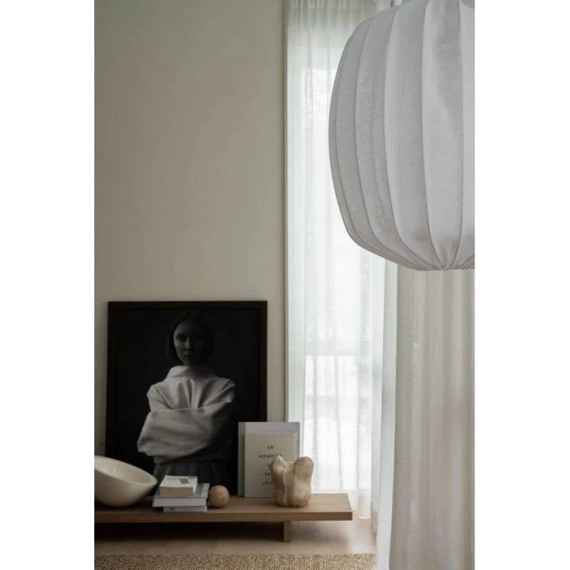 Watt & Veke Pantalla de Lámpara Prisma 45 - Linen White