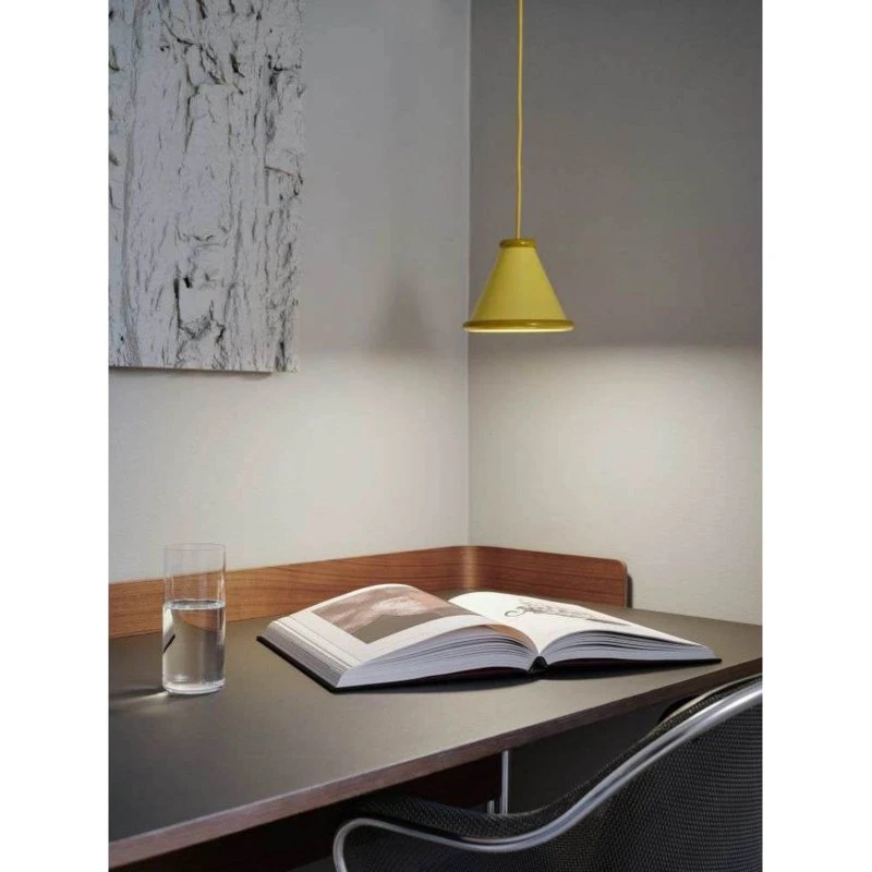 Belid Lámpara Colgante Belle Ø15 Amarillo Zinc/Miel