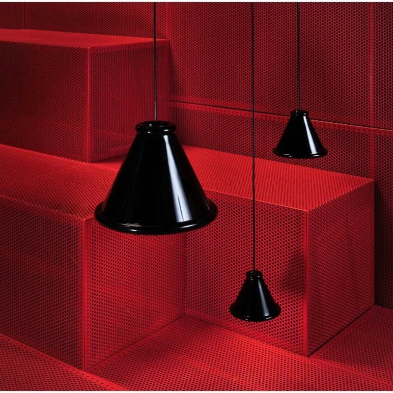 Belid Lámpara Colgante Belle Ø15 Negro Brillante