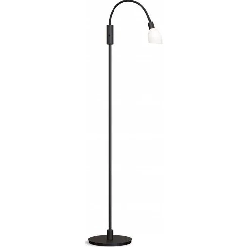 Herstal Lámpara de pie Cut 140 cm Negro