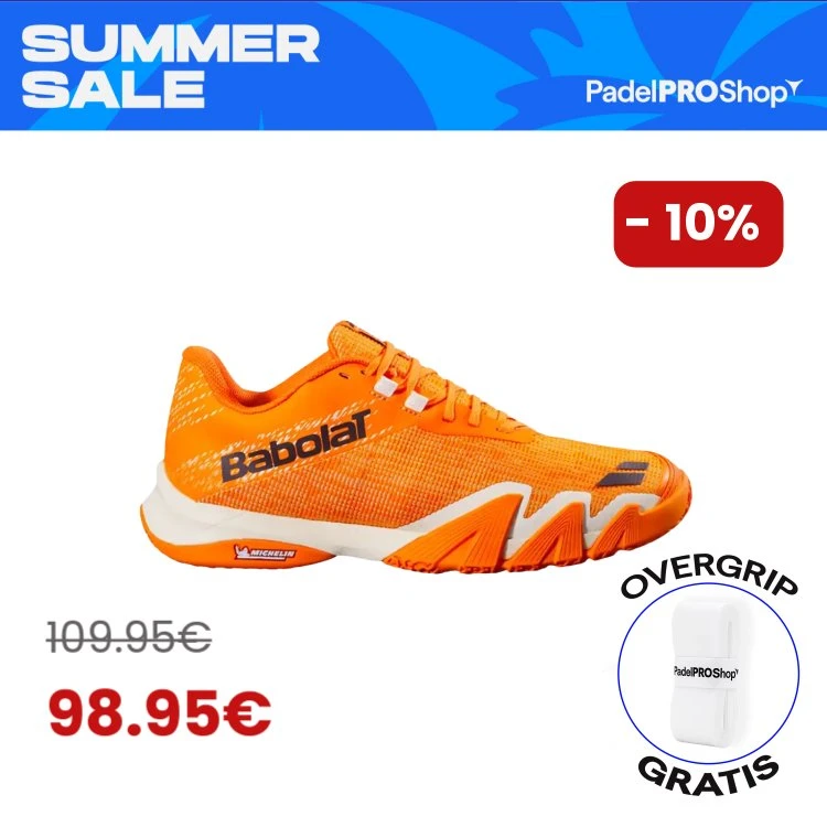 Babolat Jet Viva Men Naranja - Zapatillas de Pádel