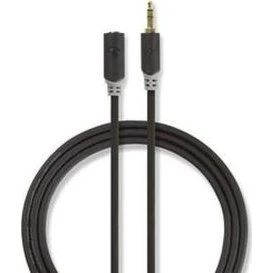 Nedis Cable Audio 3.5mm Oro 3m Antracita