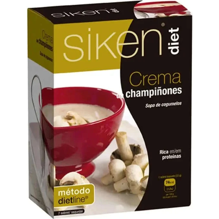 Siken Diet Crema de Setas 7 Sobres