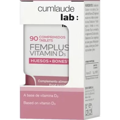 Cumlaude Femplus Vitamin D3 90 comprimidos