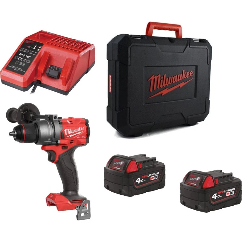 Milwaukee M18 FPD3-402C Taladro Percutor 18V FUEL™