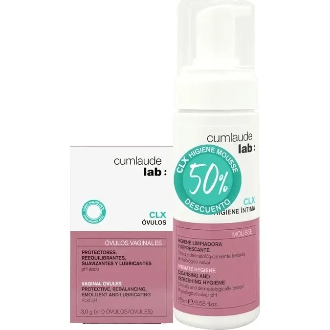 Cumlaude Lab Clx Óvulos + Mousse 165ml (10 Unidades + Mousse)