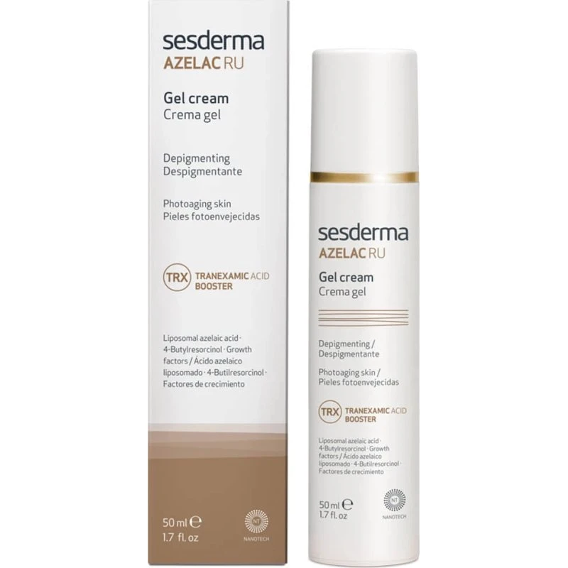 Sesderma Azelac RU Crema-gel Despigmentante Facial, 50 ml