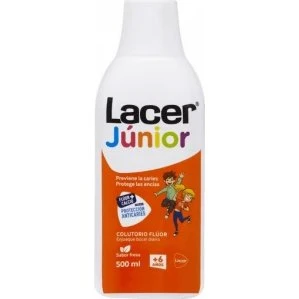 Lacer Junior Colutorio con Flúor Sabor Fresa 500ml