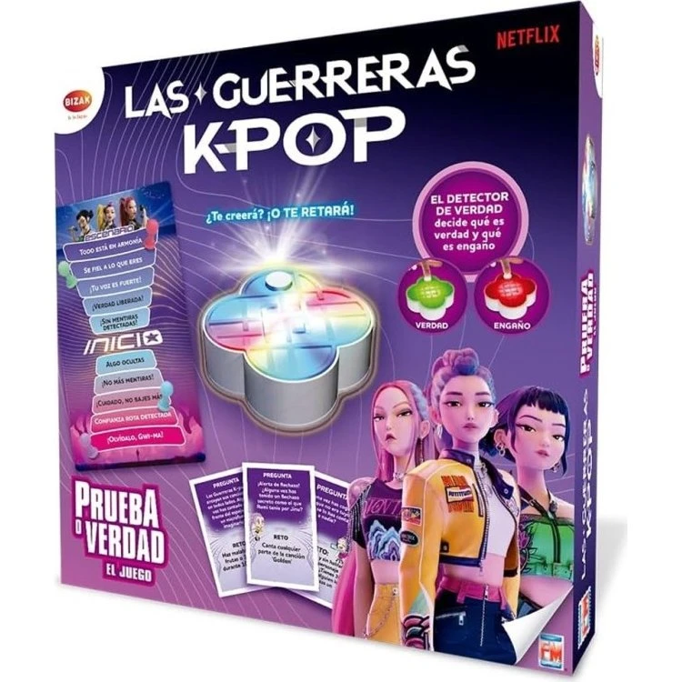 Bizak Las Guerreras K-POP: Prueba o Verdad - Juego de Mesa