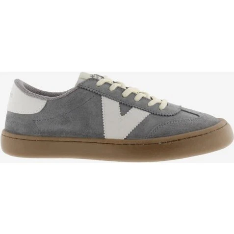 Victoria Olmo Barefoot Zapatillas de Serraje Gris para Mujer - Talla 40