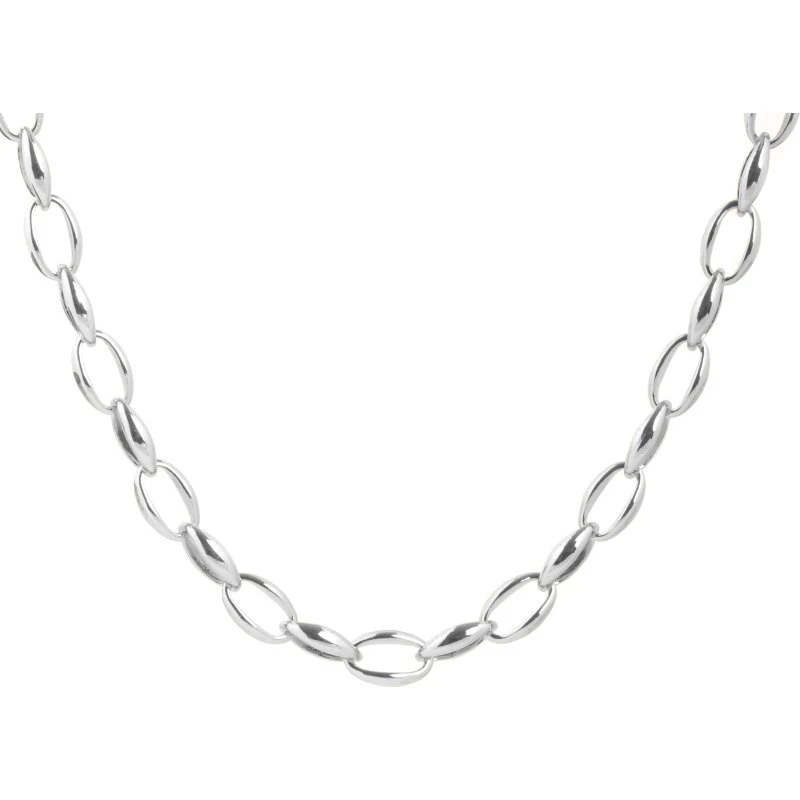 Collar Hande Acabado en Rodio y Plata 925 - 42cm