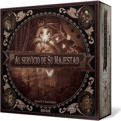 The World of Smog: Al servicio de Su Majestad - Juego de Mesa Steampunk