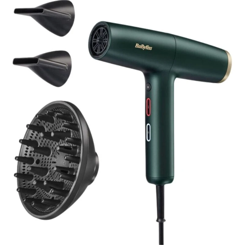 BaByliss Air Power Pro 1700W 200 km/h Verde