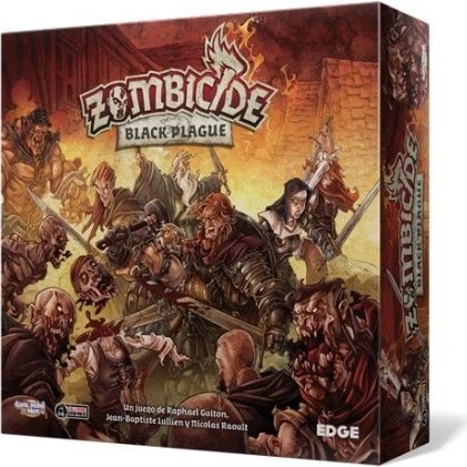 Zombicide Black Plague - Juego de Mesa Cooperativo de Fantasía