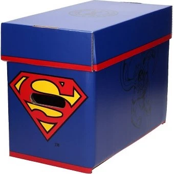 Caja para Cómics DC Comics - Logo Superman