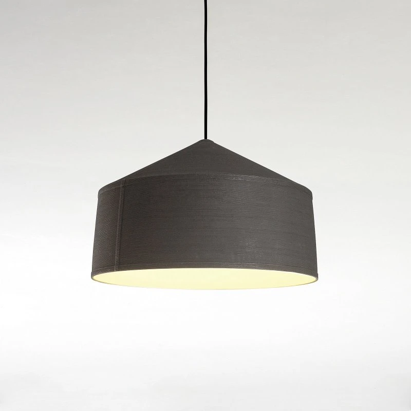Marset Zenc Lámpara Colgante Gris - Diseño Industrial Minimalista