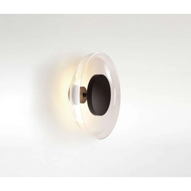 Marset Aplique de pared LED Aura Plus Ø 25 cm Translucido