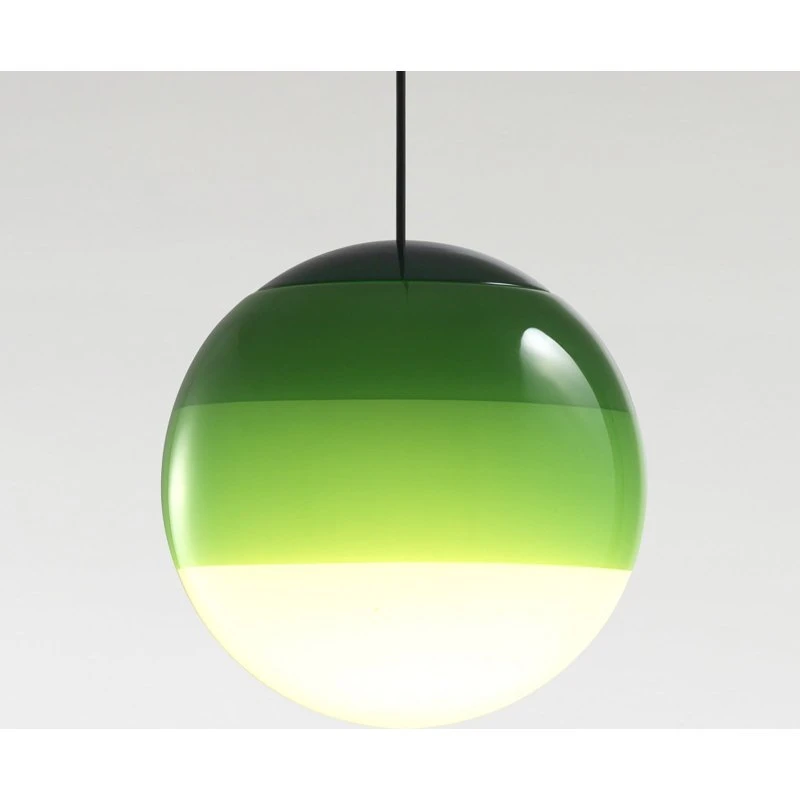 Lámpara colgante LED MARSET Dipping Light Verde Ø 30 cm