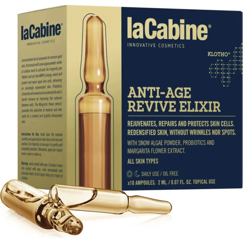 La Cabine Elixir Antiedad Revive - 10 Ampollas de 2 ml