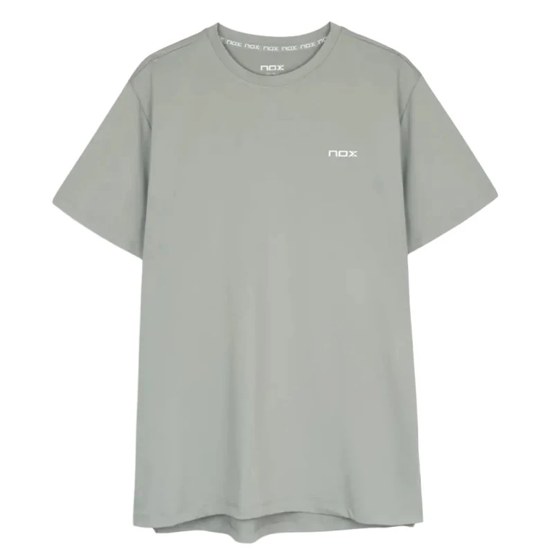 Nox TEAM Hombre SS26 - Camiseta de Pádel Gris