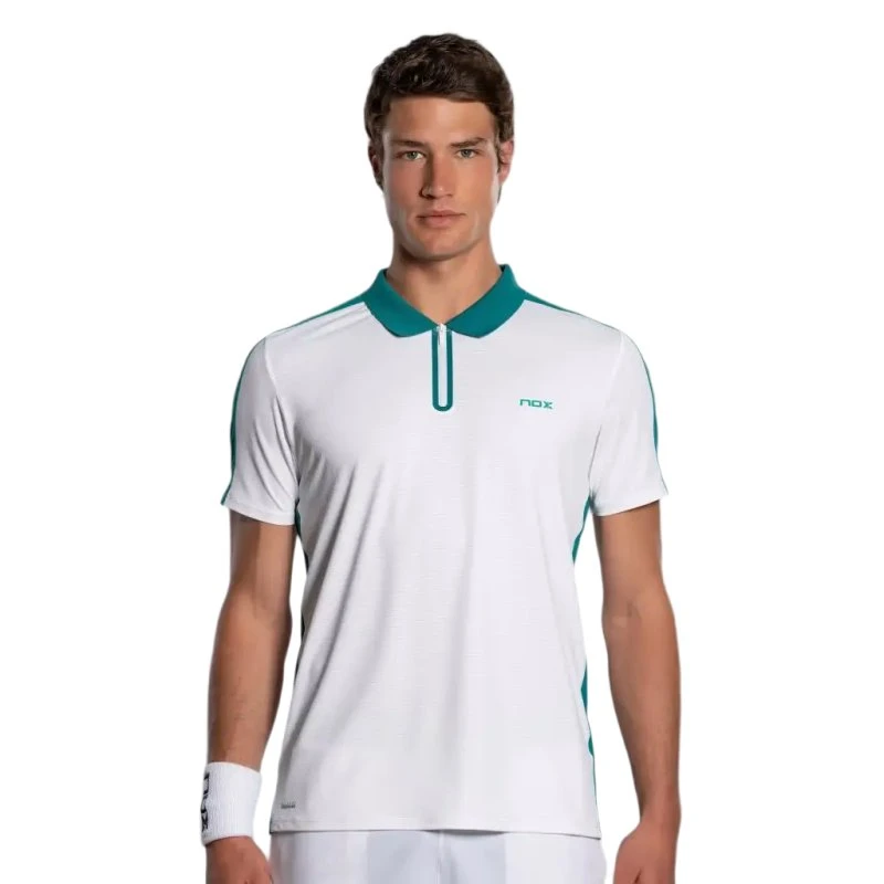 Polo Nox Pro White/Ivy Green 2026