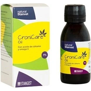 Stangest Cronicare Oil Aceite de Cáñamo y Omega 3 para Perros y Gatos 100 ml