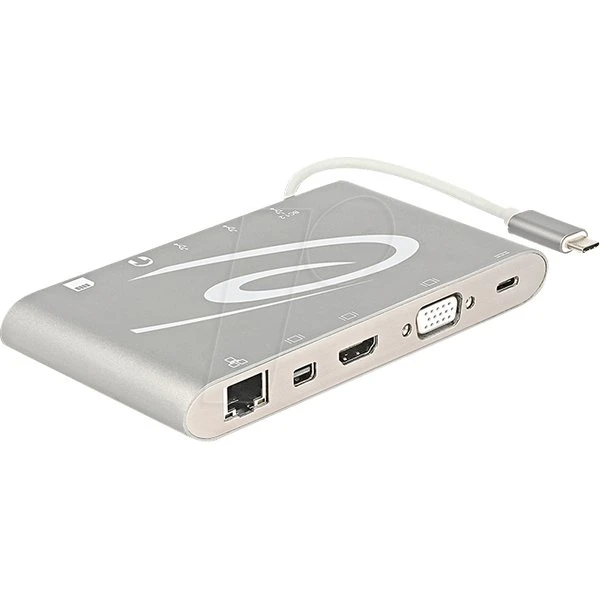 DELOCK Estación de Acoplamiento USB-C 3.1