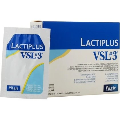 Lactiplus VSL3 10 sobres – 8 cepas (450 mil millones/sobre)
