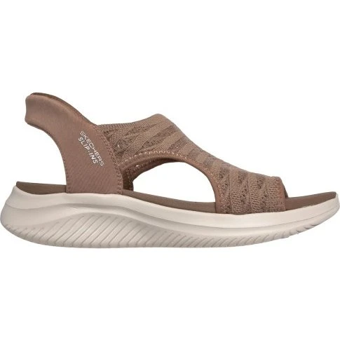 Skechers Slip-Ins Ultra Flex 3.0 Sun Warmth Taupe Mujer Talla 38