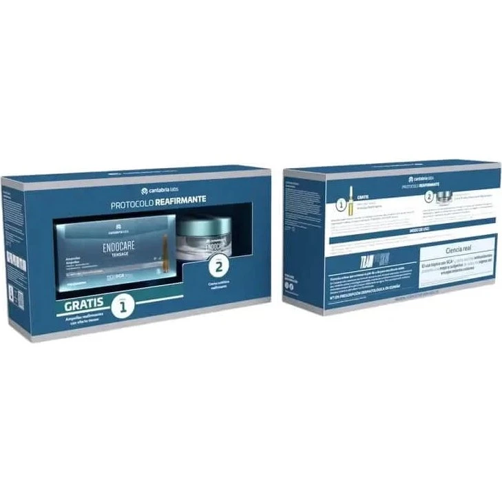 Endocare Protocolo Reafirmante Tensage Pack Dermatológico