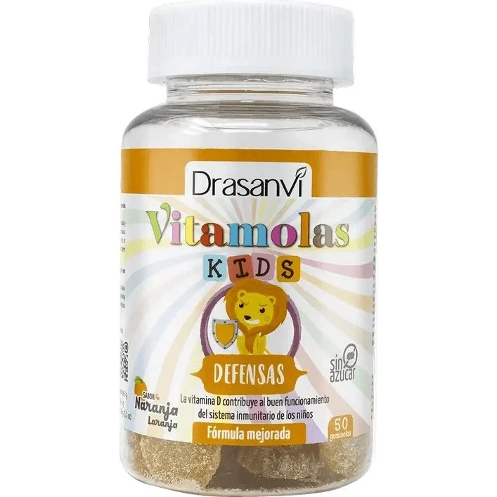 Drasanvi Vitamolas Defensa Infantil - 50 Gominolas sin Azúcar
