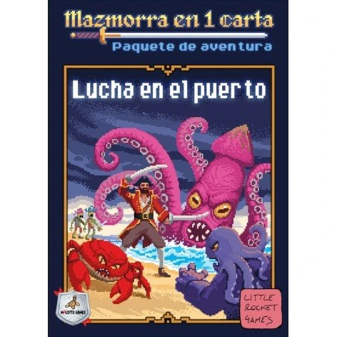 Maldito Games: Mazmorra en Una Carta - Lucha en el Puerto