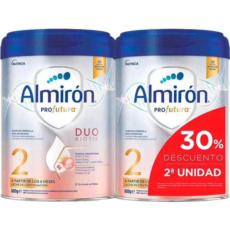 Almirón Profutura 2 Fórmula en Polvo 2 x 800g